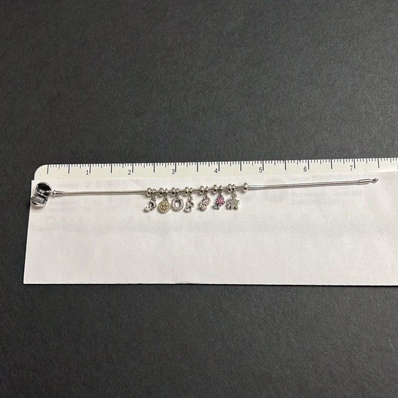 Authentic Pandora Me Bracelet with Charms - Picture 4 of 4